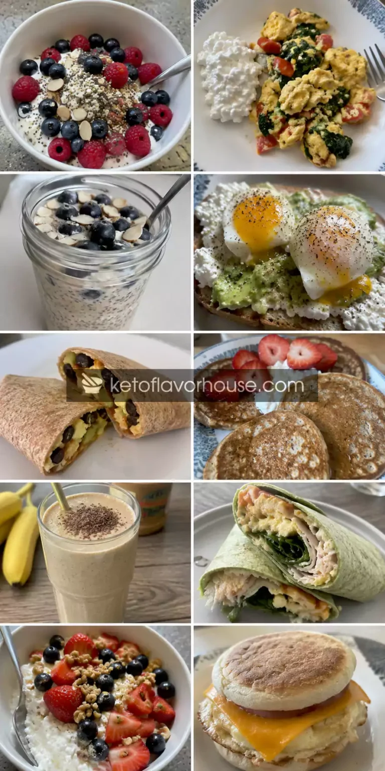 10 High Protein Breakfast Ideas for Weight Loss That Actually Keep You Full