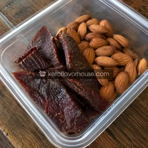 16g Protein Beef Jerky & Almond Snack Pack