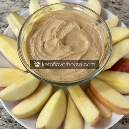 19g Protein Apple Peanut Butter Greek Yogurt Dip