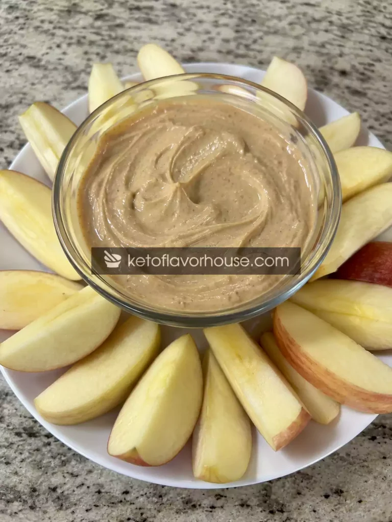 19g Protein Apple Peanut Butter Greek Yogurt Dip