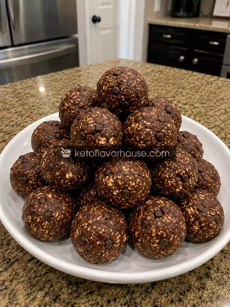 20g Protein Chocolate Peanut Butter Energy Balls