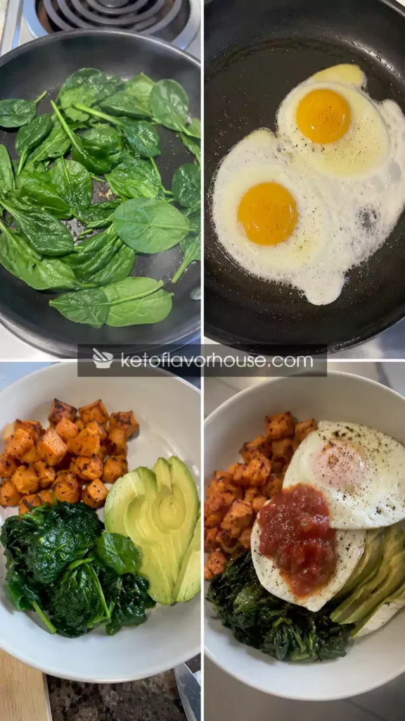 20g Protein Sweet Potato Breakfast Bowl