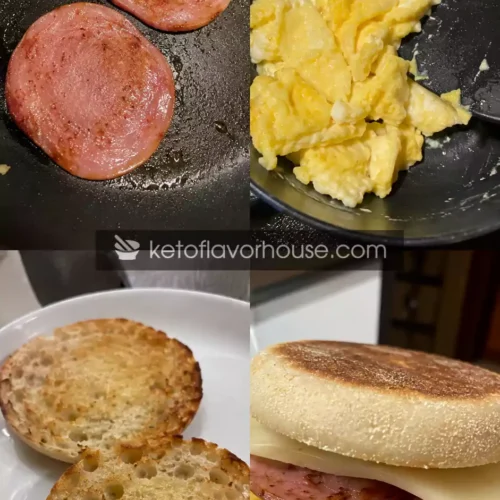 30g Protein Breakfast Sandwich for Busy Mornings