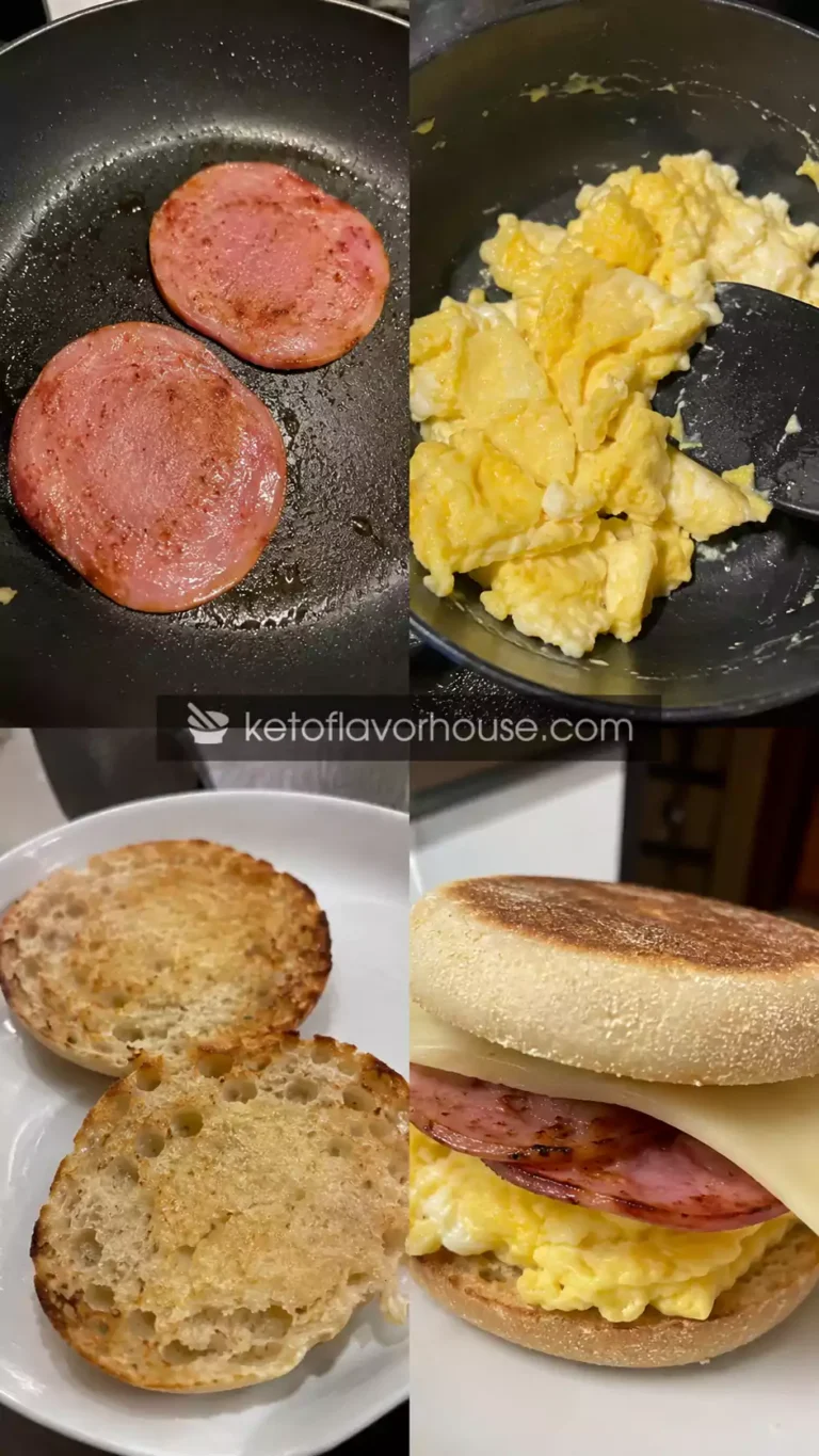 30g Protein Breakfast Sandwich for Busy Mornings