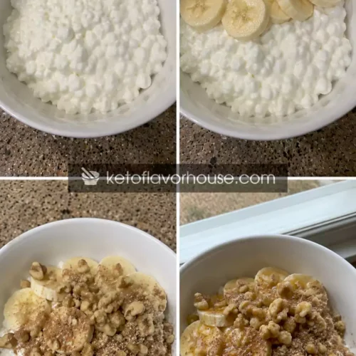 30g Protein Cottage Cheese Banana Crunch Bowl