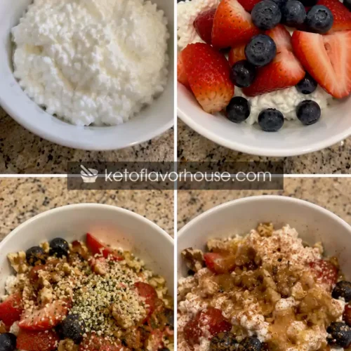 30g Protein Cottage Cheese Breakfast Bowl