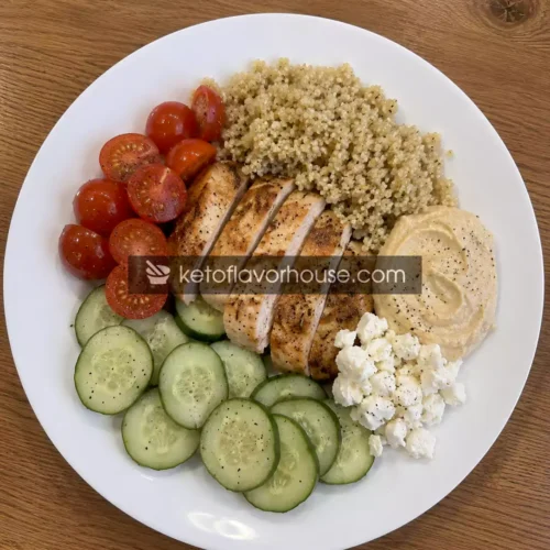 31g Protein Mediterranean Chicken Plate