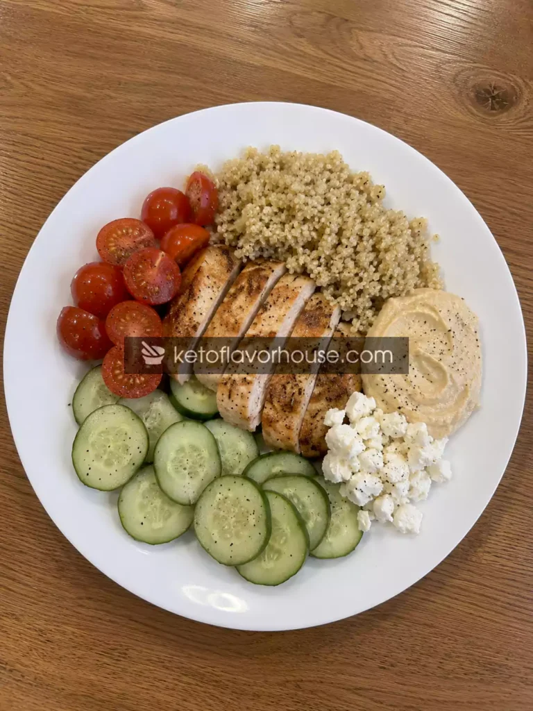 31g Protein Mediterranean Chicken Plate