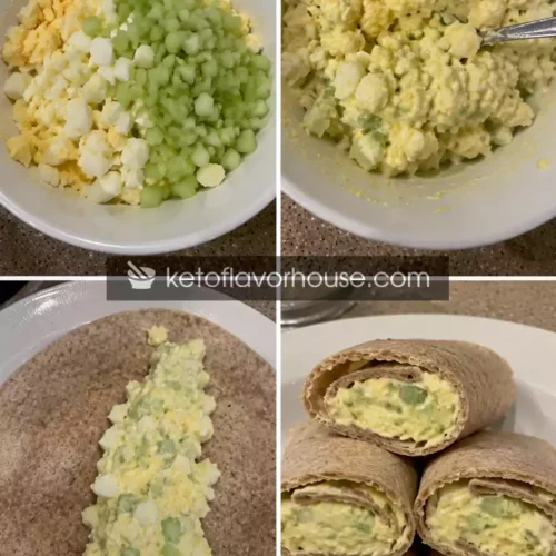 32g Protein Egg Salad Wraps