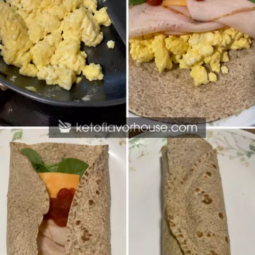 32g Protein Turkey and Egg Breakfast Wrap
