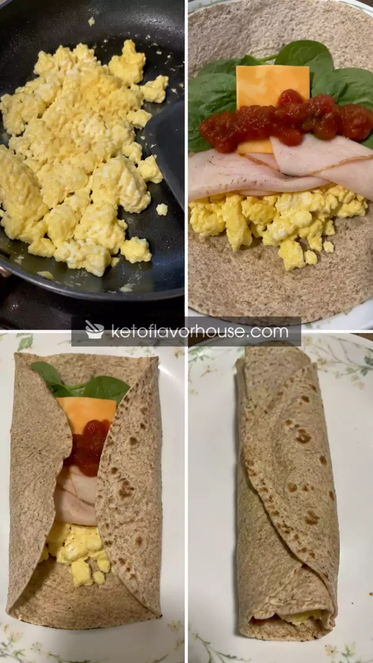32g Protein Turkey and Egg Breakfast Wrap
