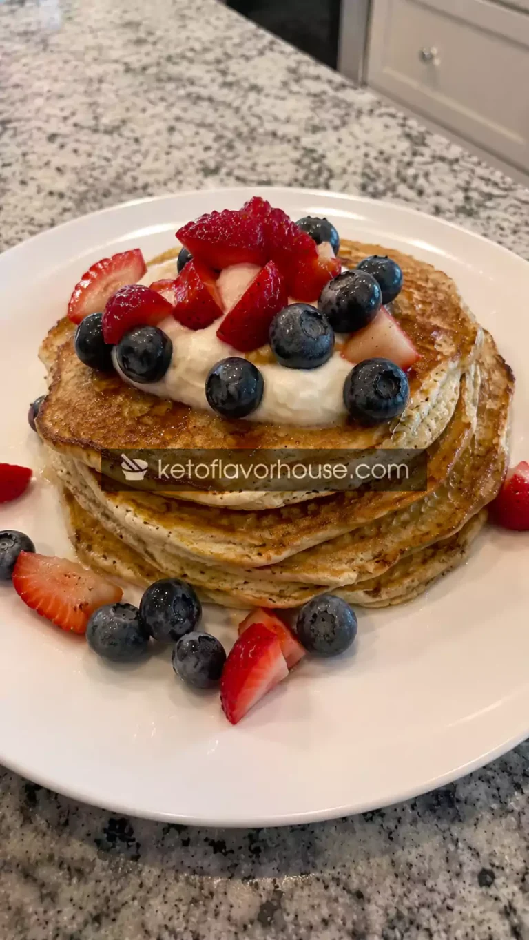 33g Protein Cottage Cheese Pancakes
