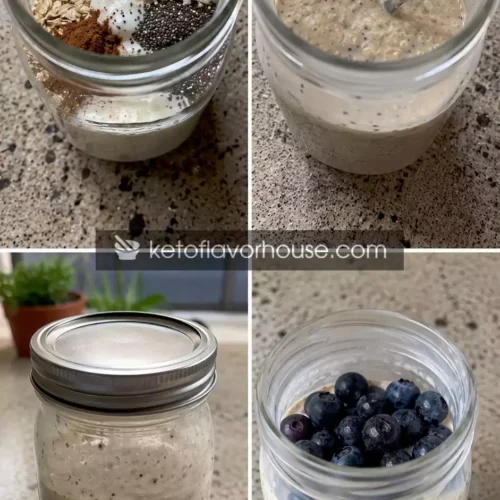 35g Protein Overnight Oats for Busy Mornings