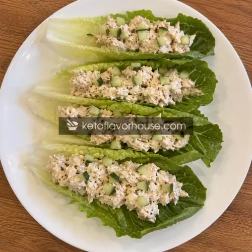 35g Protein Ranch Chicken Lettuce Wraps