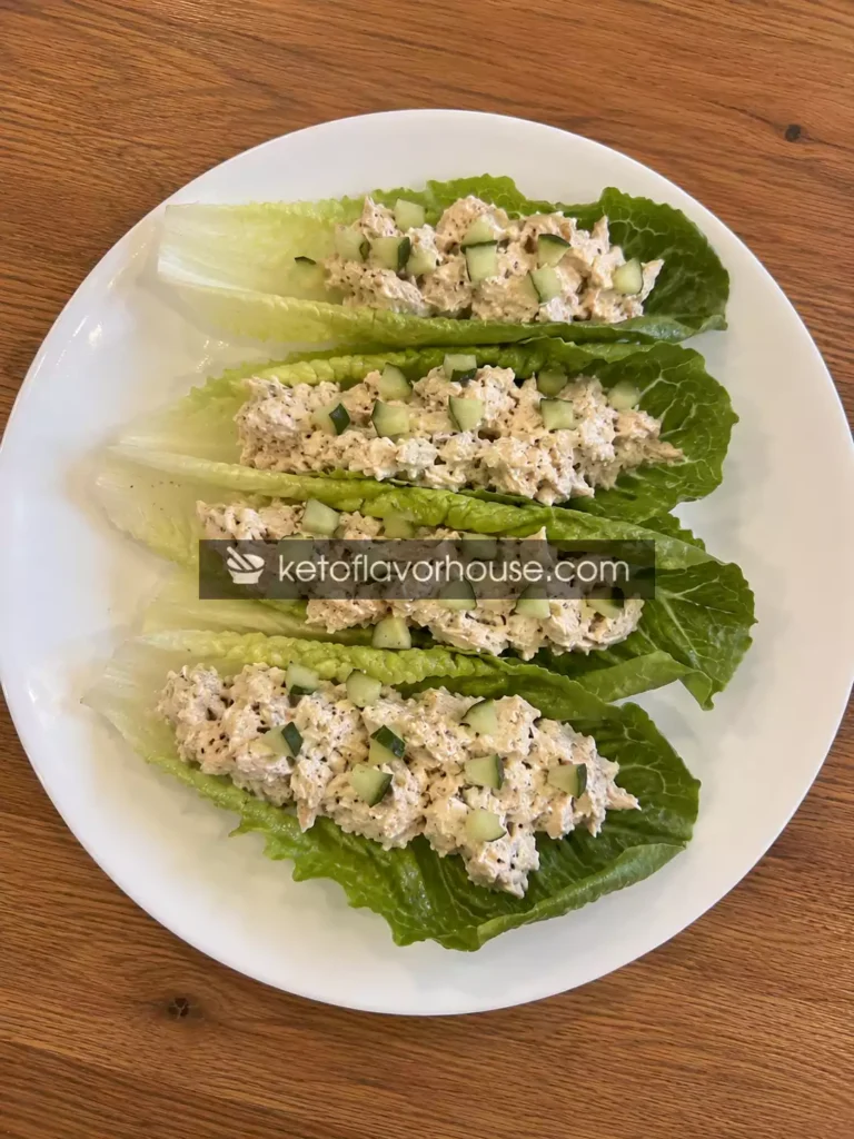 35g Protein Ranch Chicken Lettuce Wraps
