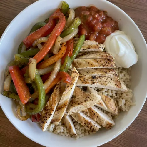 37g Protein Chicken Fajita Bowl