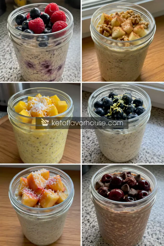 6 Anti-Inflammatory Overnight Oats You'll Want Every Week