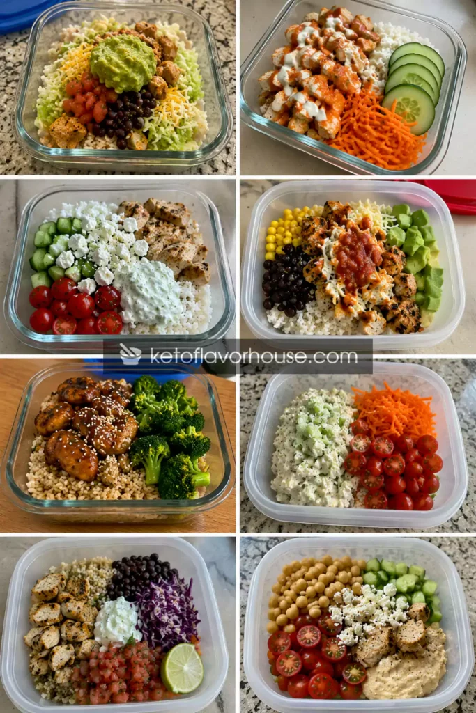 8 Healthy High Protein Lunch Bowls You'll Want Every Week
