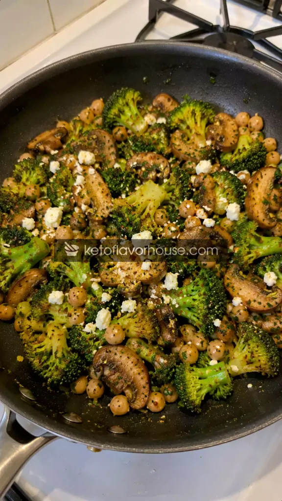 Anti-Inflammatory Broccoli and Mushroom Skillet Recipe