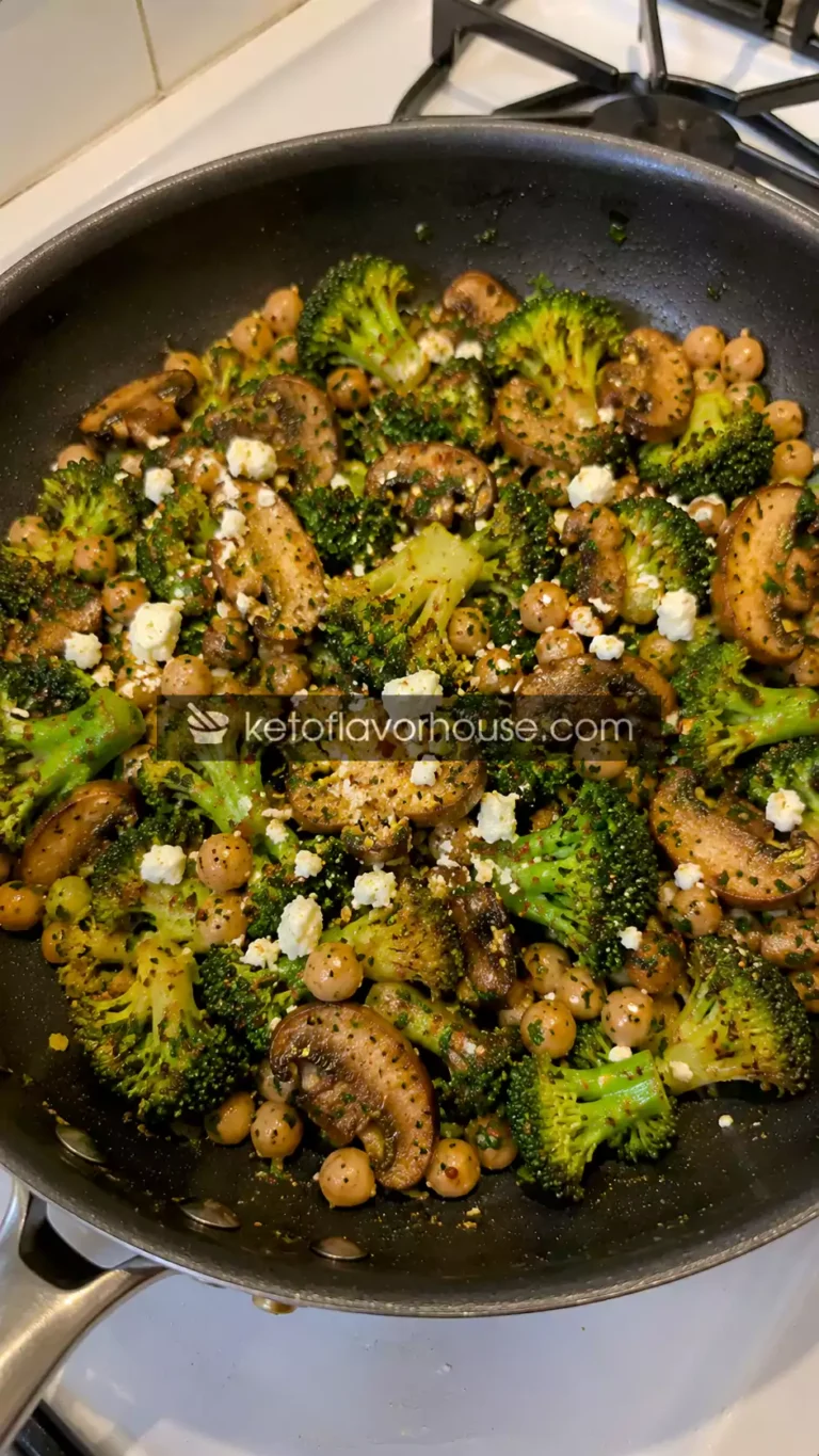 Anti-Inflammatory Broccoli and Mushroom Skillet Recipe