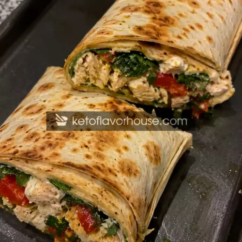 Anti-Inflammatory Chicken Wrap Recipe (Healthy & Easy Mediterranean-Inspired Wraps)