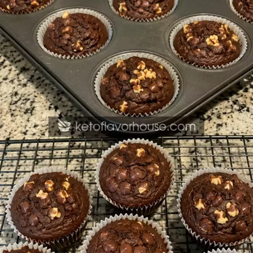 Anti-Inflammatory Chocolate Avocado Muffins Recipe
