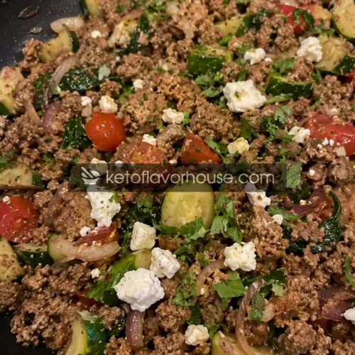 Anti-Inflammatory Mediterranean Ground Beef Skillet Recipe