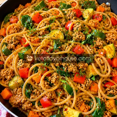 Anti-Inflammatory Turkey Spaghetti Recipe