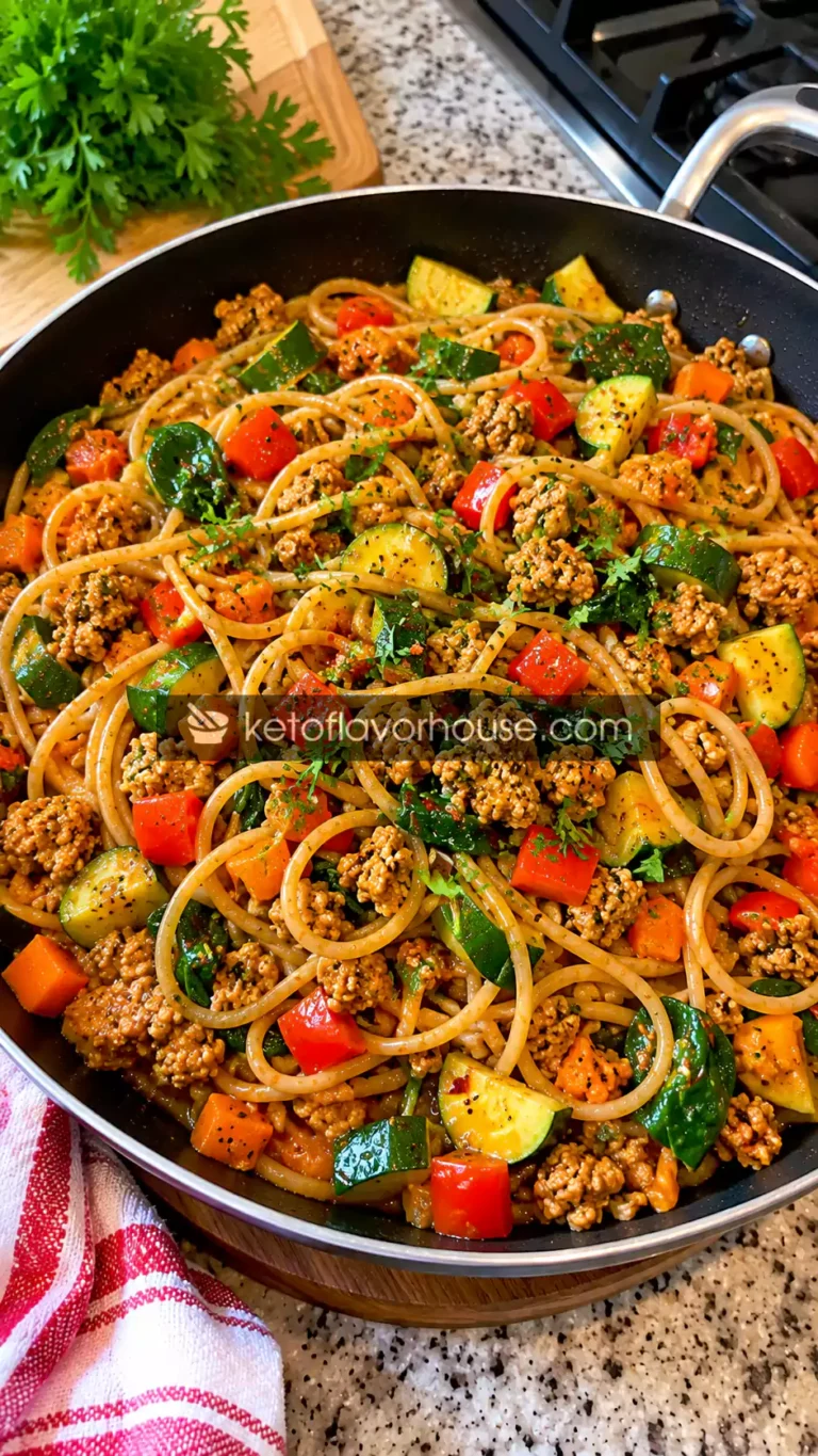 Anti-Inflammatory Turkey Spaghetti Recipe