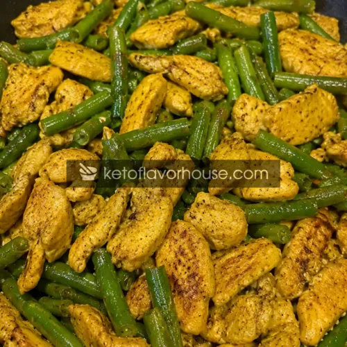 Anti-Inflammatory Turmeric Chicken and Green Bean Skillet