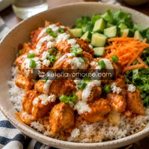 High Protein Buffalo Chicken Rice Bowls That Actually Keep You Full