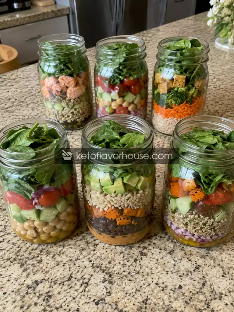 20 Anti-Inflammatory Mason Jar Lunch Recipes