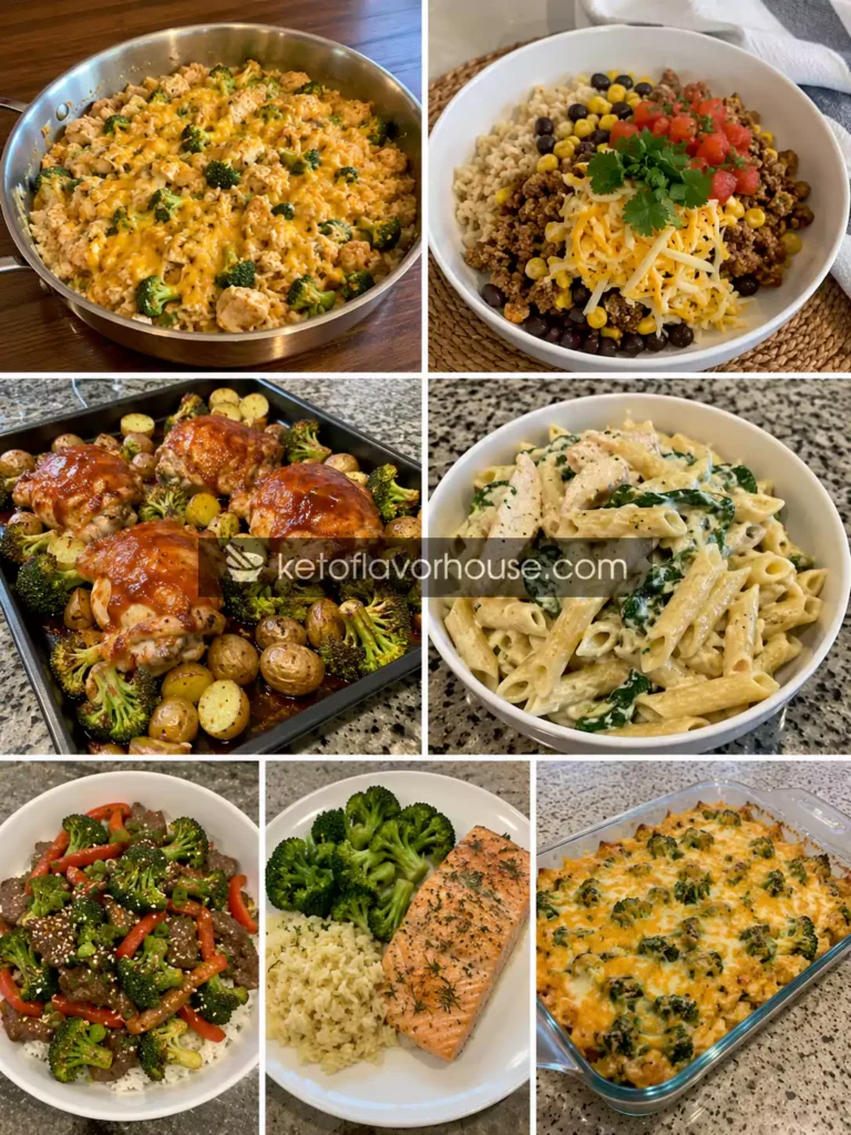 20 Easy High Protein Back-to-School Dinners