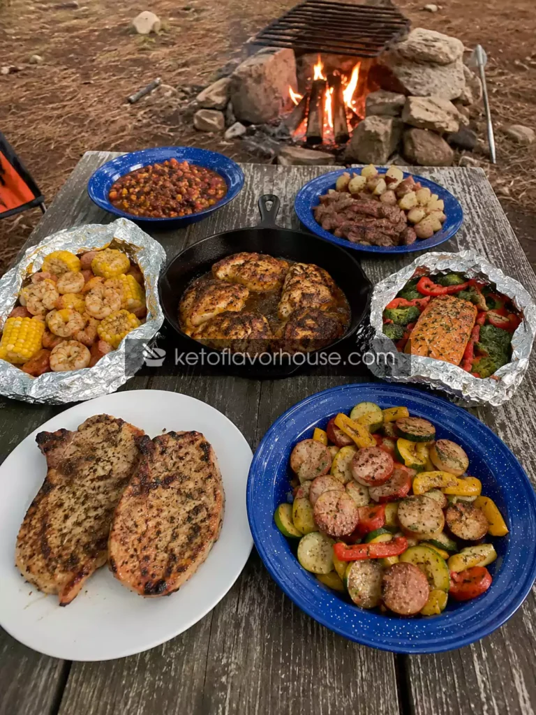 20 Easy High Protein Camping Dinners