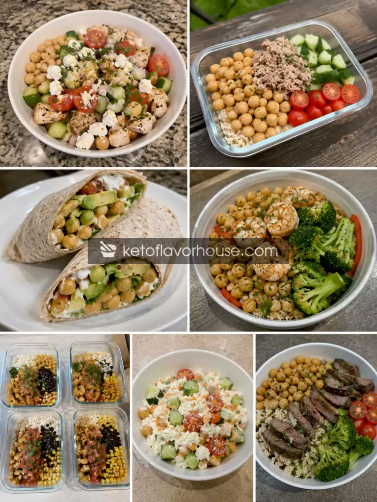 20 High Protein Chickpea Lunch Recipes