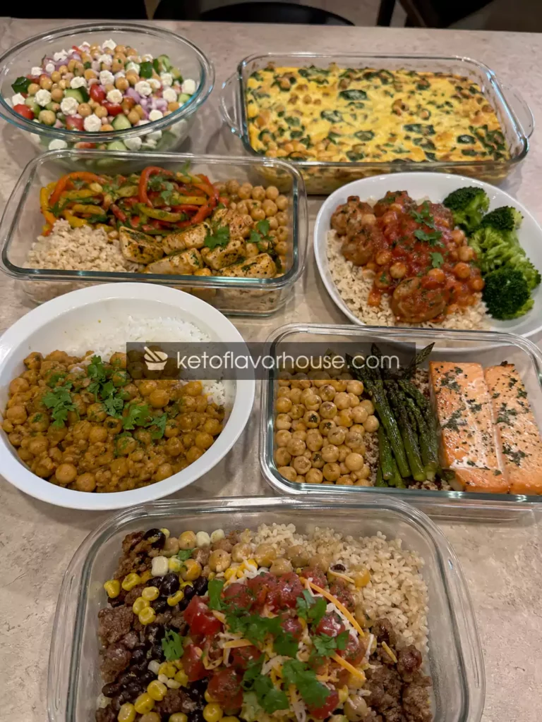 20 High Protein Chickpea Meal Prep Recipes