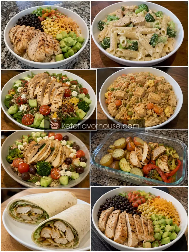 20 High-Protein Lunch Recipes Using Frozen Chicken