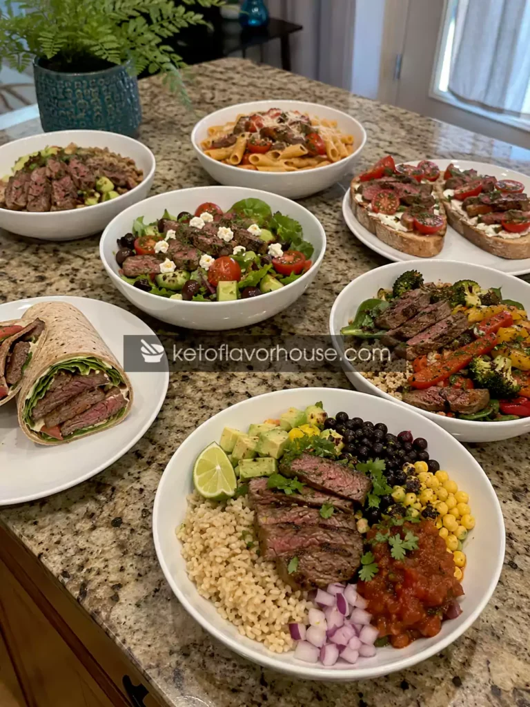 20 High-Protein Lunch Recipes Using Leftover Steak