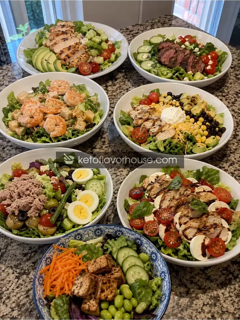 20 High-Protein Lunch Salads That Actually Fill You Up
