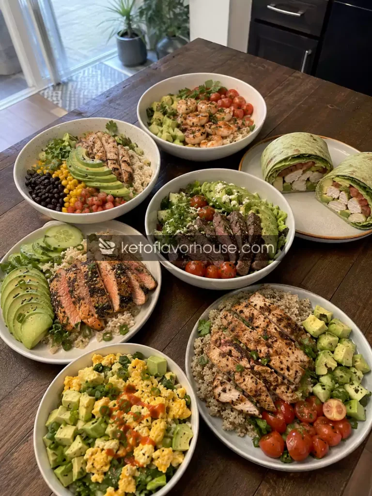 20 High-Protein Lunches with Avocado