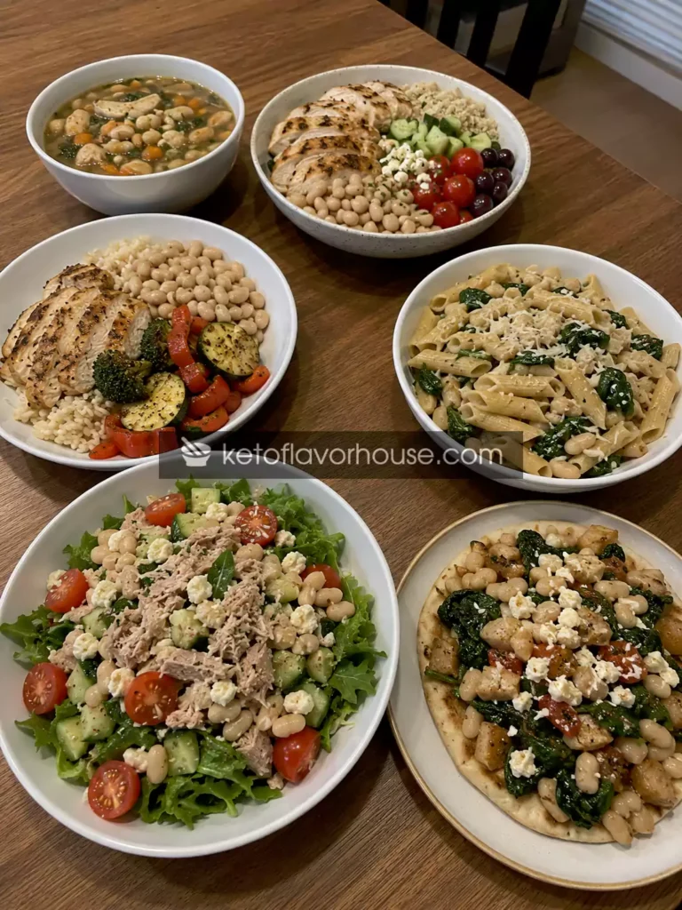20 High-Protein Lunches with White Beans