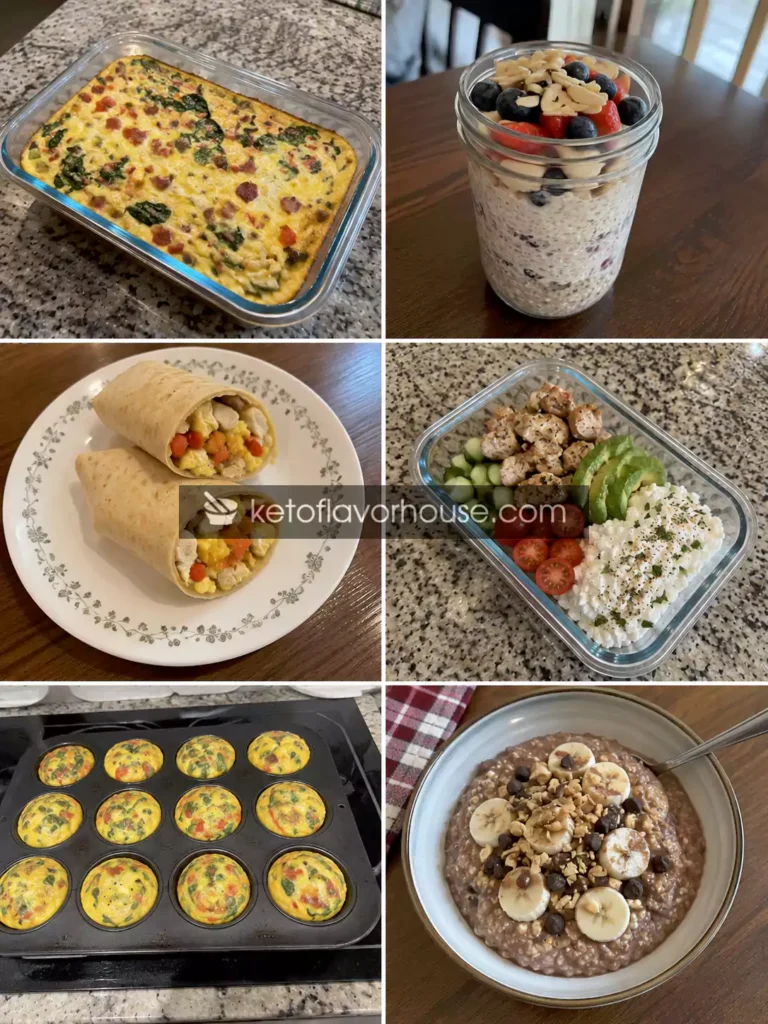 20 High Protein Meal Prep Breakfasts Ready in 30 Minutes