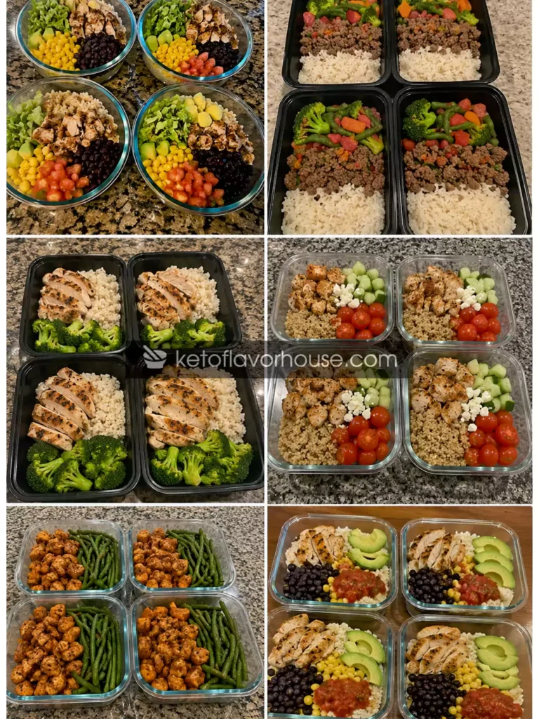 20 High-Protein Meal Prep Lunches