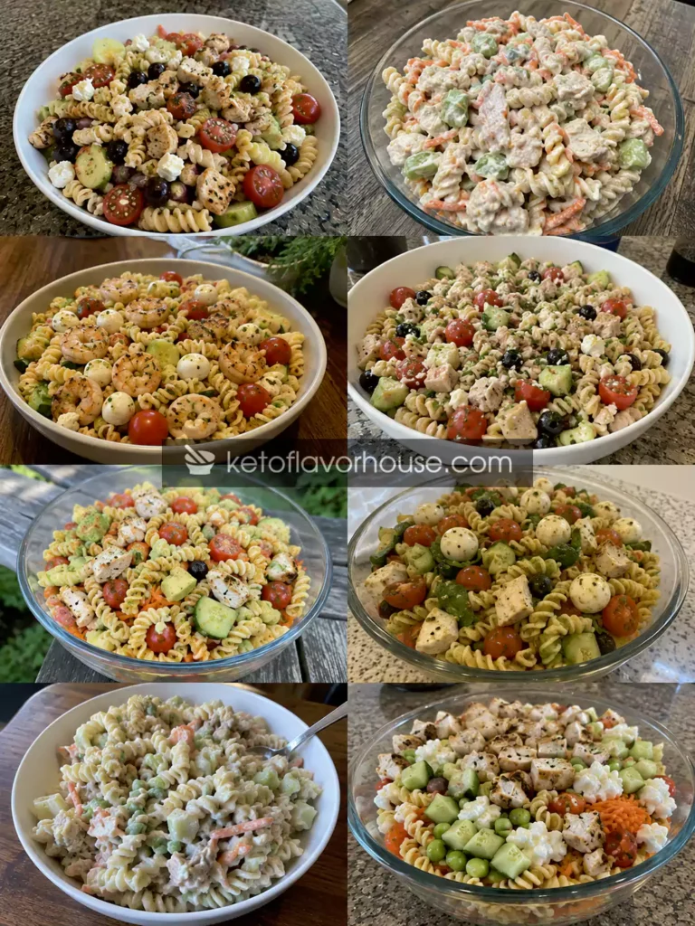 20 High-Protein Pasta Salad Lunch Ideas