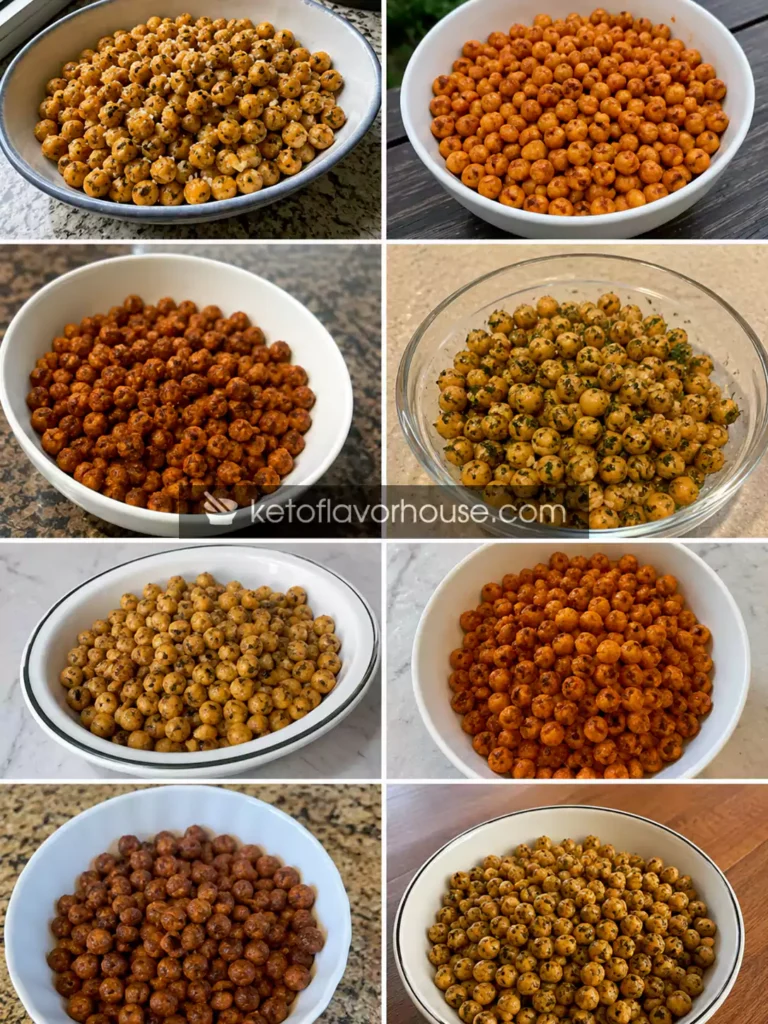 20 High Protein Roasted Chickpea Snack Recipes