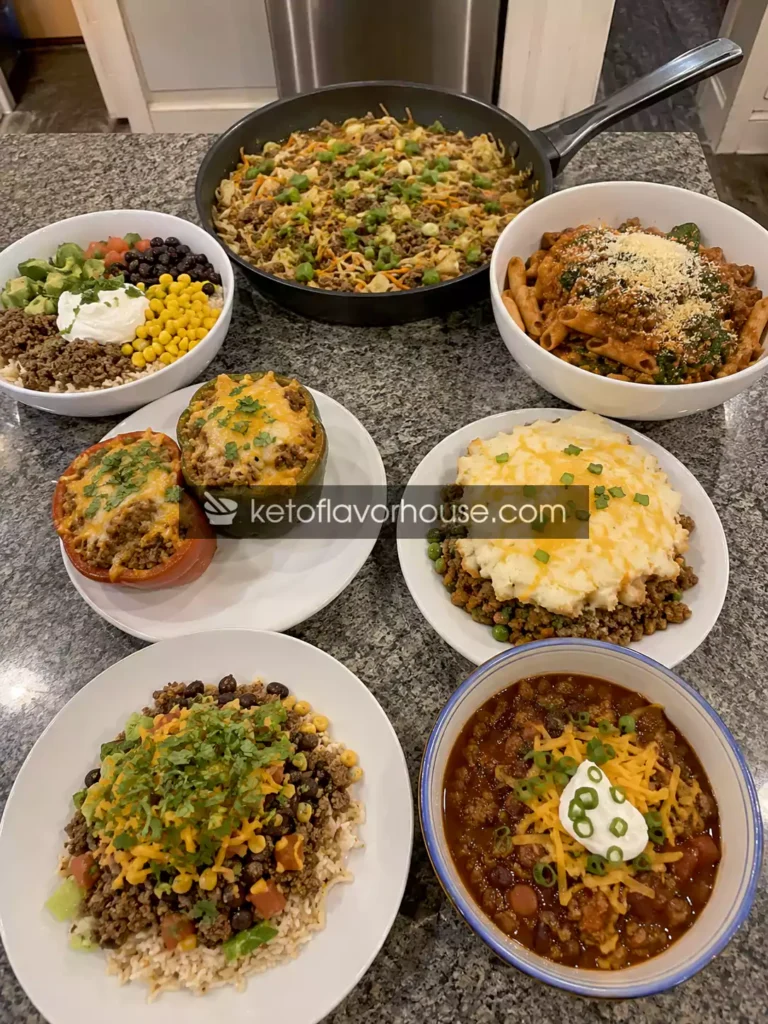 25 Easy High Protein Ground Beef Dinner Recipes