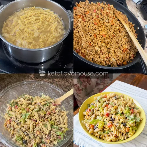 29g Protein Doritos Locos Taco Pasta Salad (Anti-Inflammatory Twist)