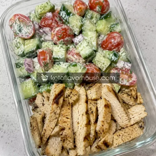 31g Protein Chicken Cucumber Lunch Box