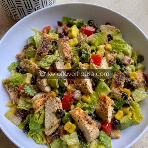 34g Protein Southwest Chicken Salad