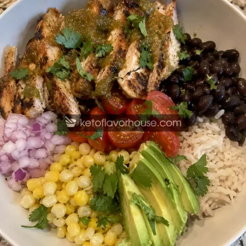 35g Protein Salsa Verde Chicken Bowl
